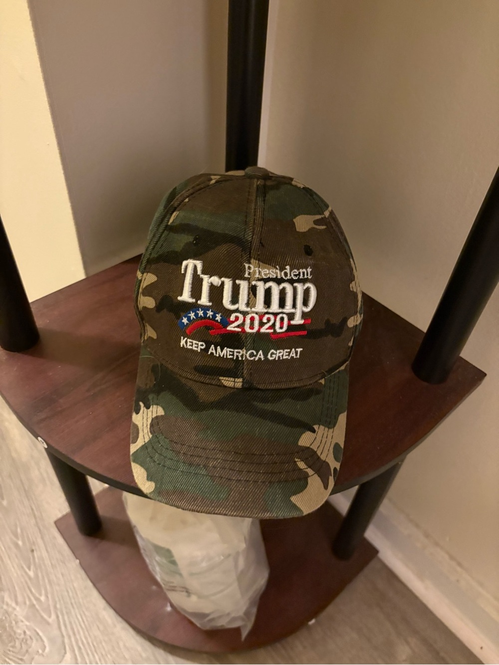 Camo Trump 2020 Baseball Cap - Keep America Great
